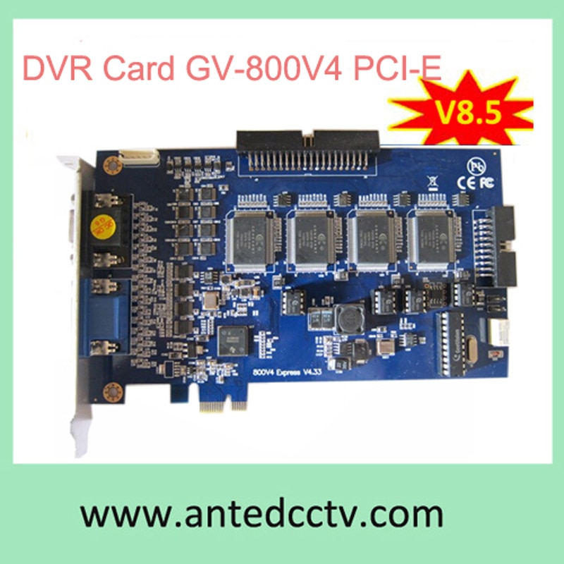  GV 800 GV-800 DVR ī PCI-E V8.5 V8.6 16CH  ȭ /Surveillance GV 800 GV-800 DVR Card PCI-E V8.5 V8.6 16CH Video Recording Board
